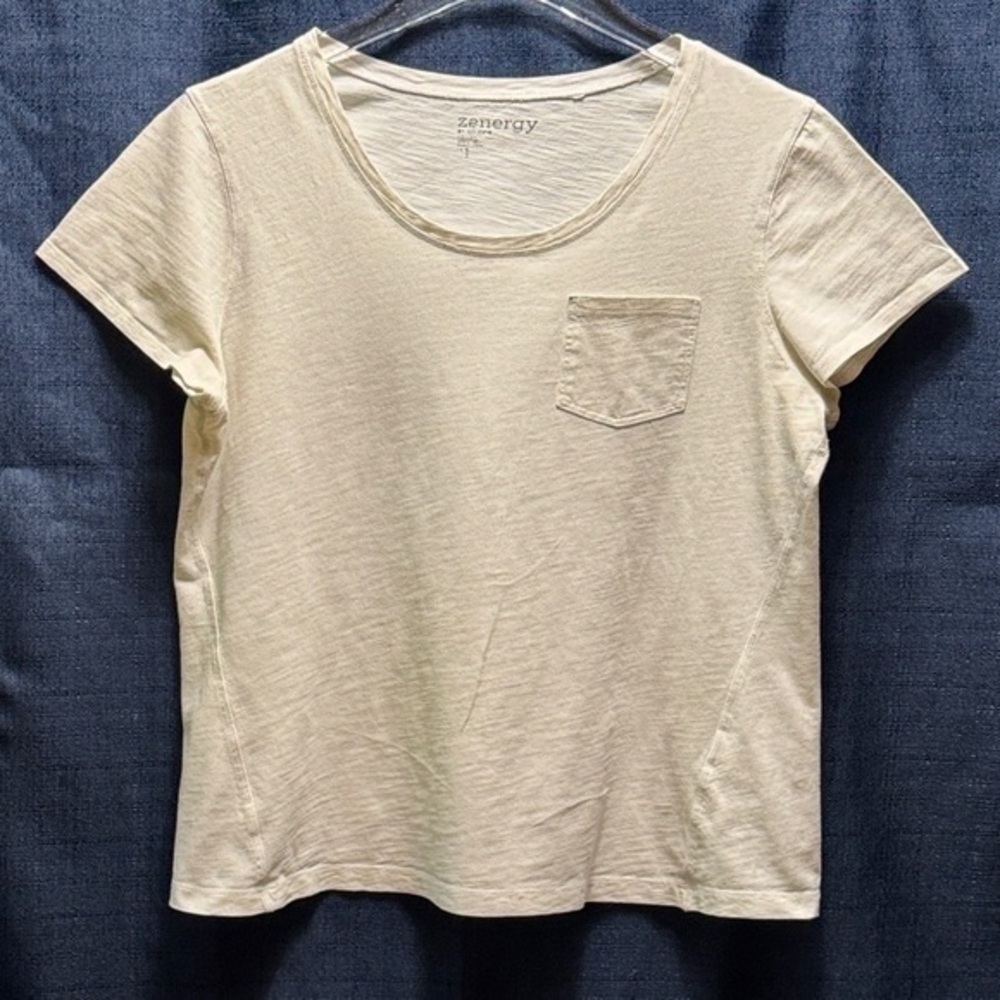 Zenergy Cream Short Sleeve T-Shirt